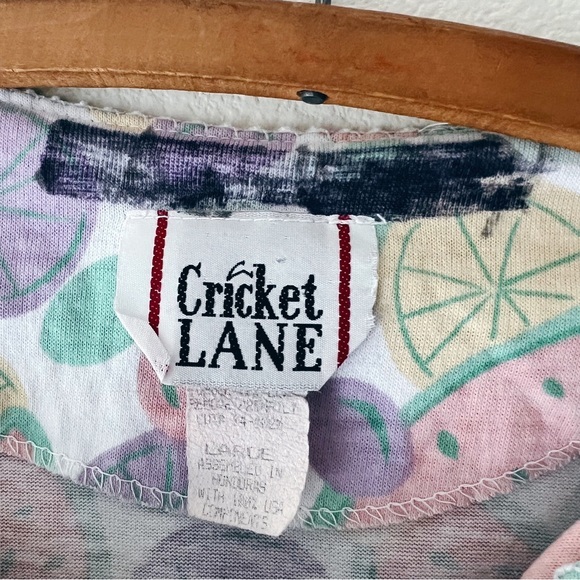 90’s pastel fruit Womens t-shirt‎ L - Picture 6 of 6